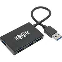 Tripp Lite Eaton 4-Port Slim Hub - USB 3.0 SuperSpeed 5Gbps Aluminiumgehäuse