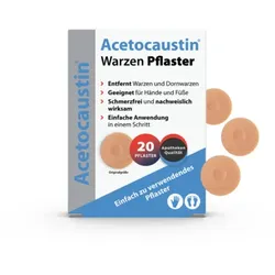 ACETOCAUSTIN Warzenpflaster 20 St