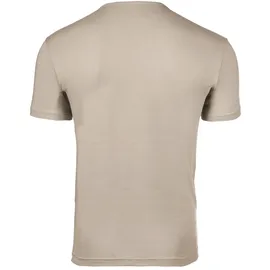 Emporio Armani Herren T-Shirt, 2er Pack - ENDURANCE, Rundhals, Regular Fit, Stretch Cotton Beige/Blau L