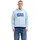 JACK & JONES Hoodie bedruckt celestial blau L