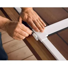 Tesa FALT 100 x 220 cm anthrazit/anthrazit kürzbar