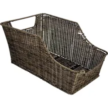 Fischer Gepäckträgerkorb Retro Braun