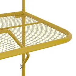 Balkontisch Stahl| vidaXL : Farbe - Gold