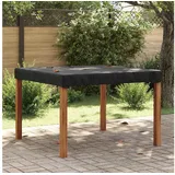 vidaXL Schutzhülle für Gartenmöbel 122 x 122 x 15 cm Schwarz