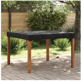vidaXL Schutzhülle für Gartenmöbel 122 x 122 x 15 cm Schwarz