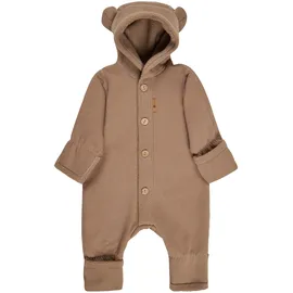 Sterntaler Overall mit Ohren Plüschfutter, beige, 56