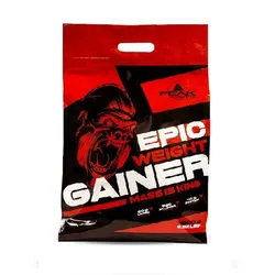 PEAK Epic Weight Gainer - 4500g - Geschmack Chocolate I Pulver I 30 Portionen I Masseshake I Gewichtszunahme I Protein Matrix (Whey I Casein I Ei - Protein) I Kohlenhydratmatrix I Hafermehl 4500 g