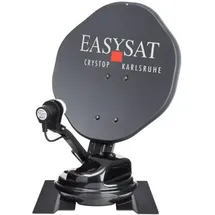 Crystop EasySat Sat-Anlage, für Kastenwagen, schwarz