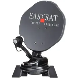 Crystop EasySat Sat-Anlage, für Kastenwagen, schwarz