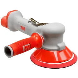 3M Zweihand-Druckluft-Exzenterschleifer, 150 mm, externe Absaugung, 10 mm Schleifhub #28337