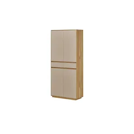 VOSS Möbel Garderobenschrank V100 Lack Beige Sand