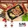 bremermann Grillplatte 44,5 x 29 cm Metall/Schwarz