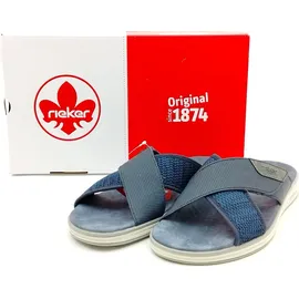 Rieker Pantoletten Blau 43
