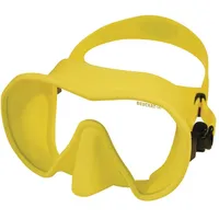 Beuchat Maxlux S Tauchmaske Schnorchelmaske Apnoe Unterwasserjagen Gelb One Size
