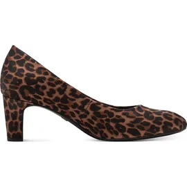 TAMARIS Damen Pumps mit Blockabsatz, braun, 41 EU