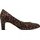 TAMARIS Damen Pumps mit Blockabsatz, braun, 41 EU