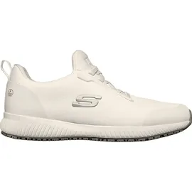 SKECHERS Squad Sr Myton Sneaker, White Textile Synthetic, 47.5 EU