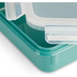 Emsa Clip & Close rechteckig petrol 0,55 l