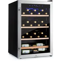 Weinkühlschrank Getränkekühlschrank 128 L mit Glastür 48 Flaschen Touch LED