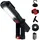 REV Ritter LED-Akku-Handlampe Torch mit Taschenlampe 400 lm 6.500 K Schwarz-Rot