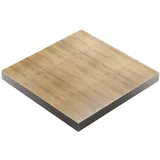 GGM Möbel Bistro Tischplatte | B:T 60 x 60 cm | Eiche | Gastro Tischplatte