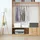 vidaXL Aufbewahrungsbox 50 x 30 x 25 cm 1-tlg. anthrazit