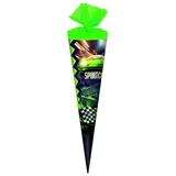 Livepac Office Schultüte / Zuckertüte / Länge: 35cm / rund / "Sportcar"