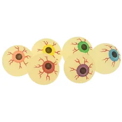 goki Flummy Augen mit Leuchteffekt, 6-fach sortiert