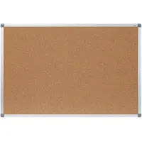 DAHLE Dahle, Pinnwand, Cork Board 45 cm Alurahmen Naturkork Retail-Verpackung