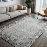 otto home Teppich OTTO HOME "Yasmin, LAGERRÄUMUNG", beige (creme), B:160cm H:8mm L:230cm, Polyester, Teppiche, Teppich, Kurzflor, modernes Design, mit Bordüre, pflegeleicht, Wohnzimmer