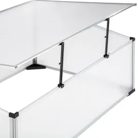 Tectake Frühbeet 1,02 x 0,61 x 0,41 m transparent