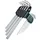 Sata Stiftschlüssel-Satz extra lang 9-tlg. 1,5-10 mm