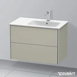 Duravit XSquare 81x47,8x56cm, 2 La, B r, wd, Tau s-matt
