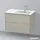 Duravit XSquare 81x47,8x56cm, 2 La, B r, wd, Tau s-matt