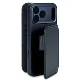 decoded iPhone 17 Pro Leder Wallet Navy Shadow