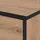 Beliani Halston Lowboard 120 x 46 x 40 cm Braun/Schwarz Holzwerkstoff