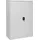 Mendler Aktenschrank HWC-H17, Stahlschrank Büroschrank, 2 Türen ~ 140x90x40cm grau