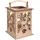 Rayher Laterne Einhorn, mit Griff, 15,3x15,3x26,5cm, Holzbausatz, 15-tlg.;Windlicht, für LED-Kerze, Lichterkette, FSC Mix Credit, 62892505, Natur