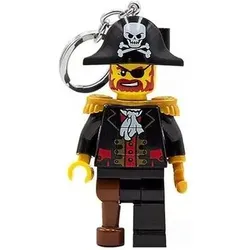 JOY TOY 53176 LEGO® Iconic Keychain Light - Captain Brickbeard Schlüsselanhänger mit Taschenlampe