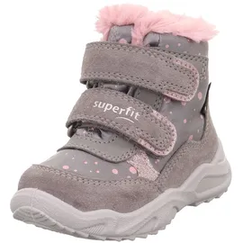 superfit Baby Mädchen GLACIER warm gefütterte Gore-Tex Stiefel, GRAU/ROSA 2500