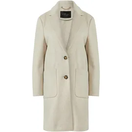 s.Oliver Softer Mantel mit Reverskragen und aufgesetzten Taschen - beige - 40