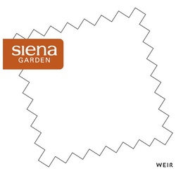 SIENA GARDEN Seitenteile »Pro«, 4er-Set, Polyester - weiss