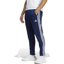 adidas Train Essentials 3-Streifen Trainingshose Dark Blue / White L