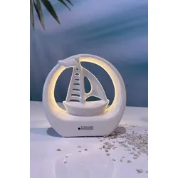Boot Casali im Ring LED cremeweiß 20cm