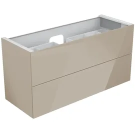 Keuco Waschtischunterschrank 2 Auszüge 140 x 70 x 53,5 cm Cashmere/Glas Cashmere