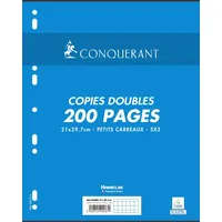 CONQUERANT Kanzleipapier, DIN A4, kariert, 100 Blatt
