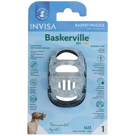 Company of Animals Baskerville INVISA Maulkorb Transparent Größe 5