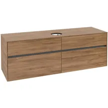 Villeroy & Boch Collaro Waschbeckenunterschrank C04900RH 160 x 55 cm Kansas Oak