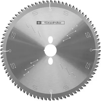 HW NE-Negativ NE Kapp-Kreissägeblatt 250 x 3,2 x 40mm Z=80 TR-F