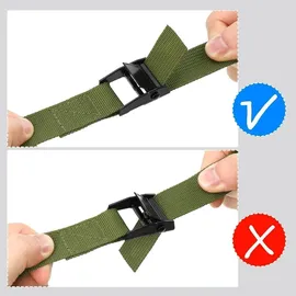 luxuskollektion Spanngurte Kurz 40 cm